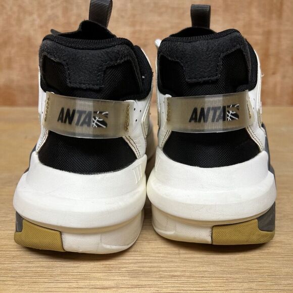 Anta Wang Yibo x Badao 3.0 Men Size 9.5 Shoes White Black Stone Sneakers XO-XB - Picture 4 of 13